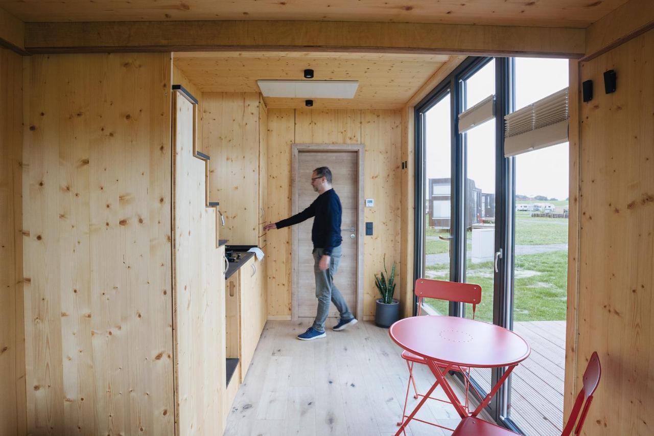 Tiny House Nature 12 Innenlage - Green Tiny Village Harlesiel Каролинензиль Экстерьер фото